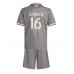 Maillot de foot Real Madrid Endrick #16 Troisième vêtements enfant 2024-25 Manches Courtes (+ pantalon court)